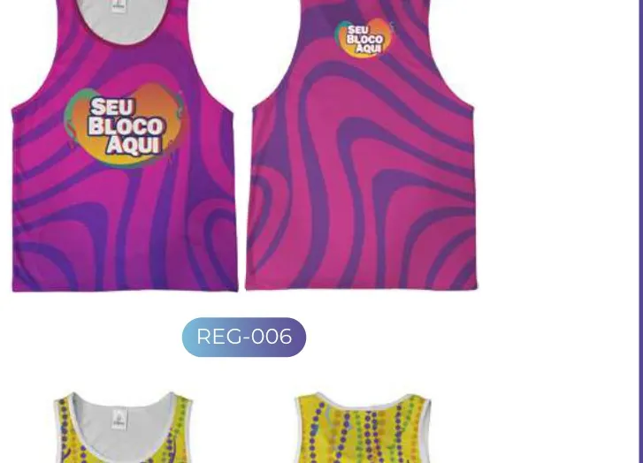 Modelo Regata DryFit Premium - REG-006