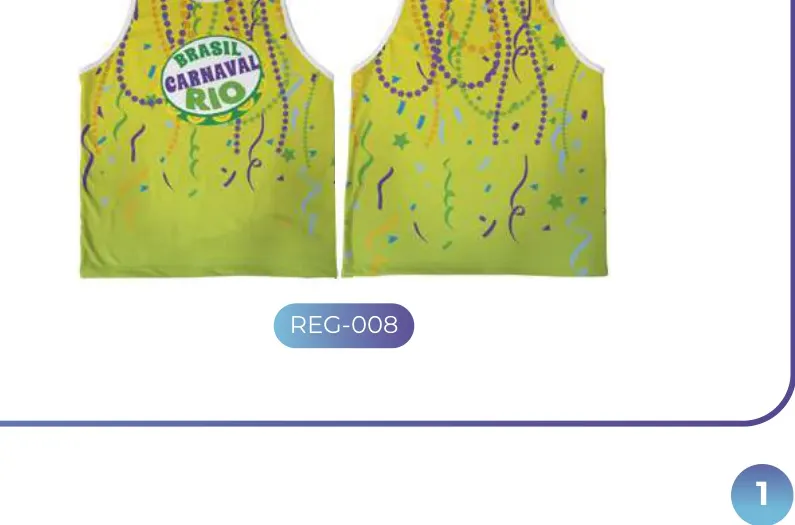 Modelo Regata DryFit Premium - REG-008