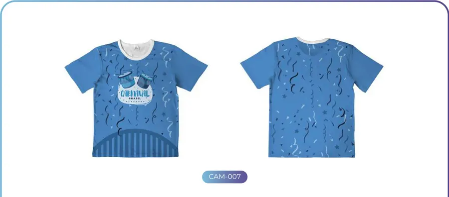 Camisa de Bloco (Manga) - CAM-007