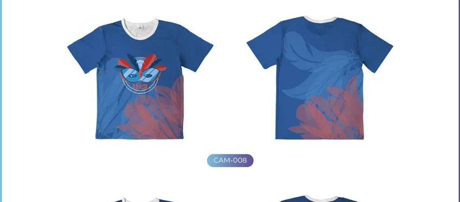 Camisa de Bloco (Manga) - CAM-008