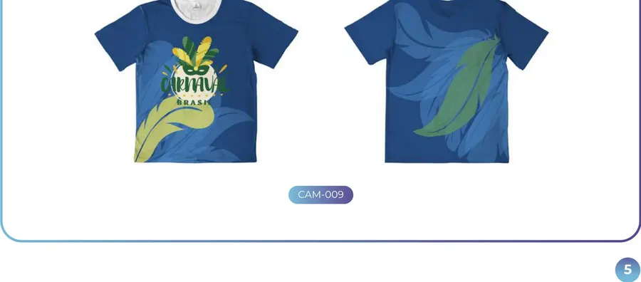 Camisa de Bloco (Manga) - CAM-009